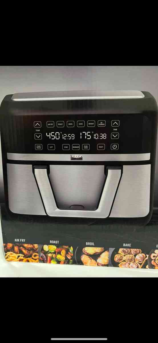 New Open box  bella PRO  9qt Digital Air Fryer with Dual