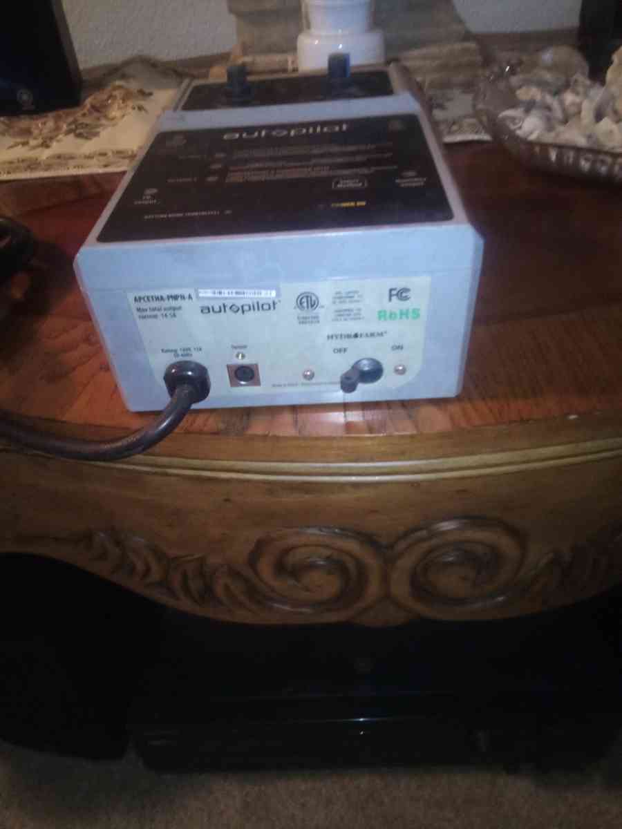 light control with light meter and humidity detector