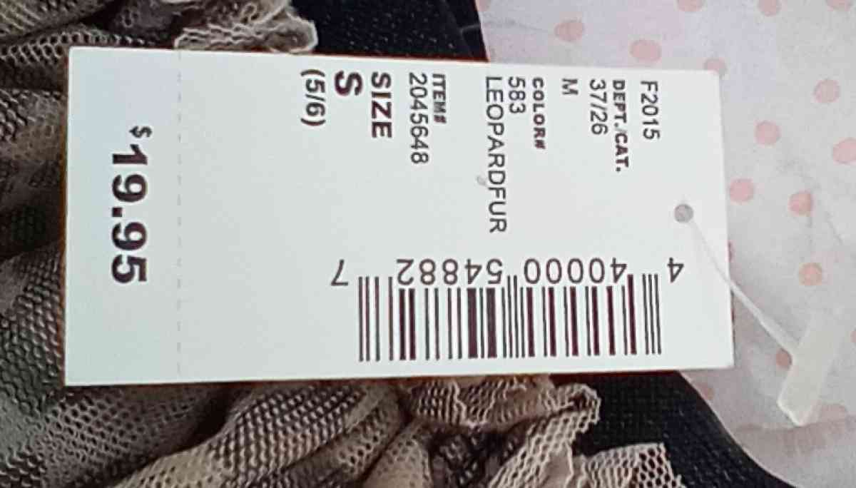 Girls Old Navy Leopard Print NWT