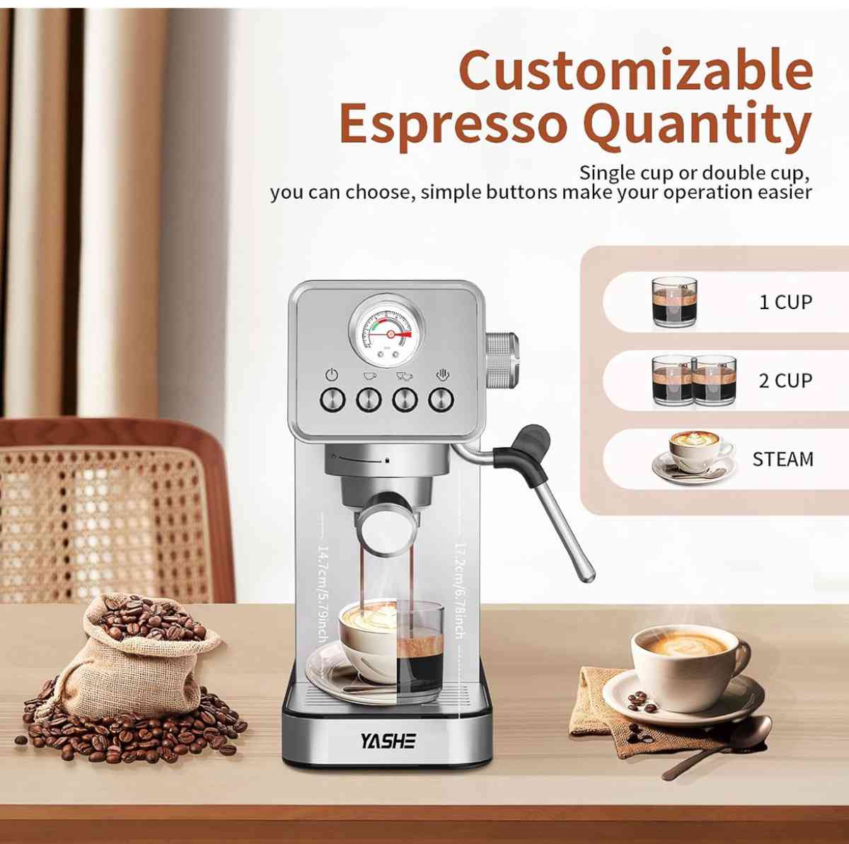 Tasha expresso machine