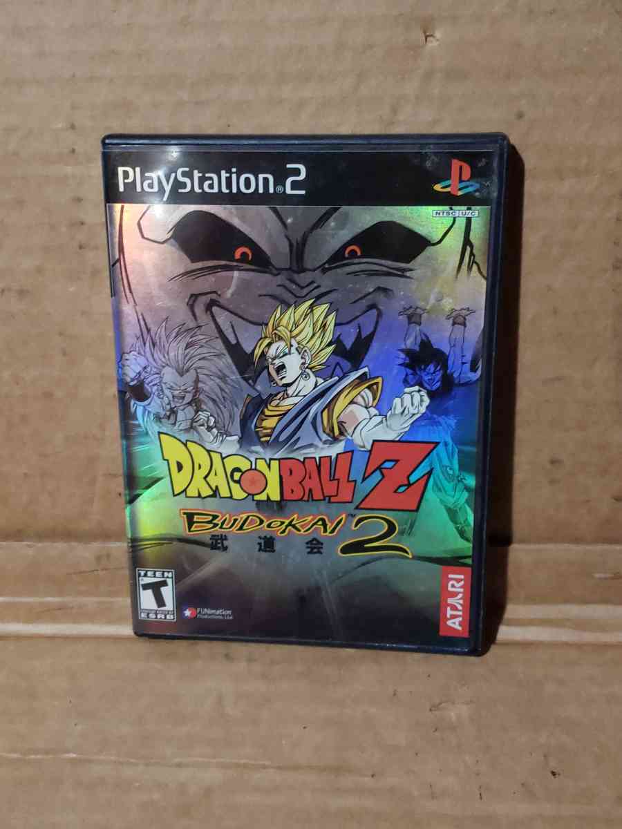 Dragon Ball Z budokai 2 ps2 Case And Manual Only