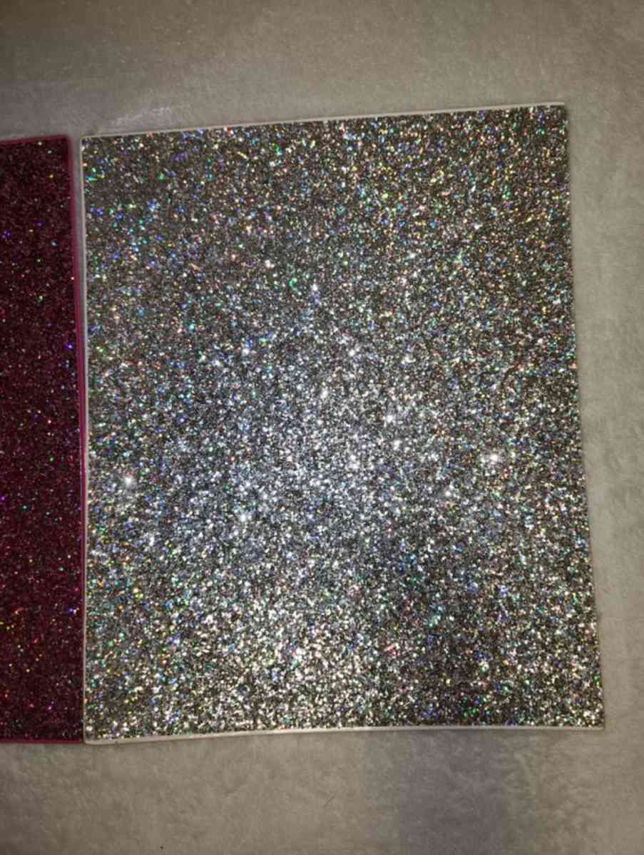 Glitter Two Pocket Folders 4pc