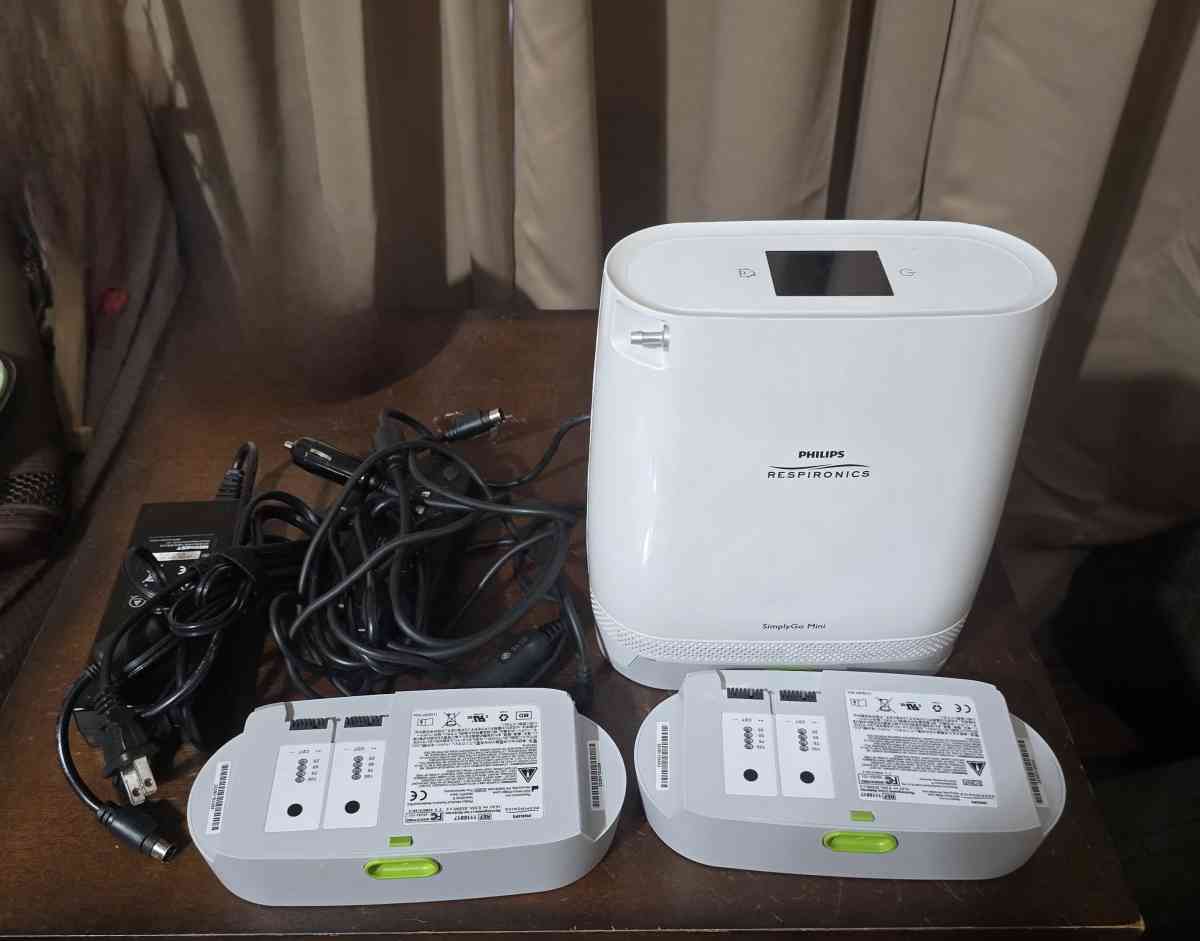 philips simply go mini portable oxygen concentrator