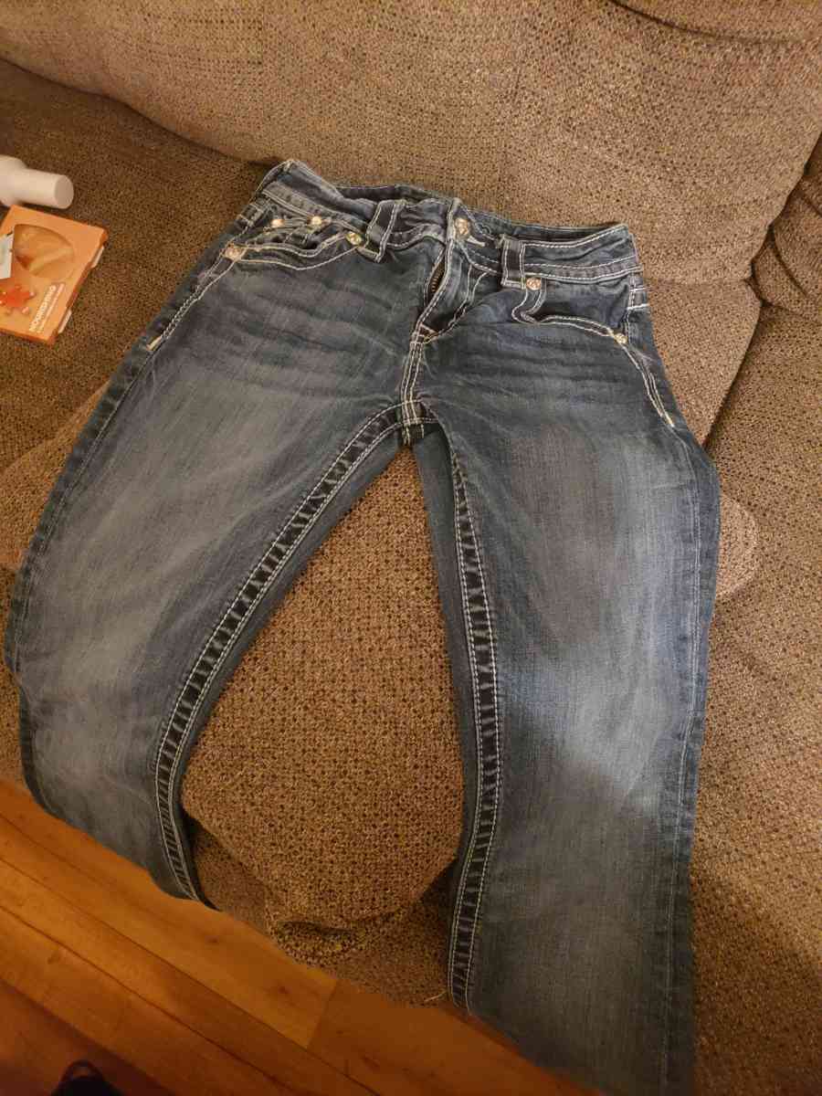 Miss Me Cross bootcut Jeans