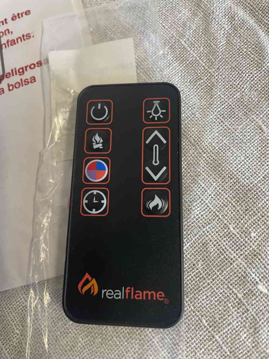 Brand New Real Flame Fire Place With Remote