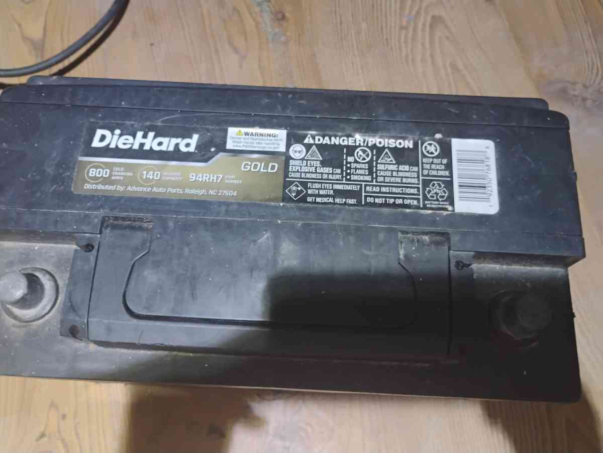 die hard battery gold