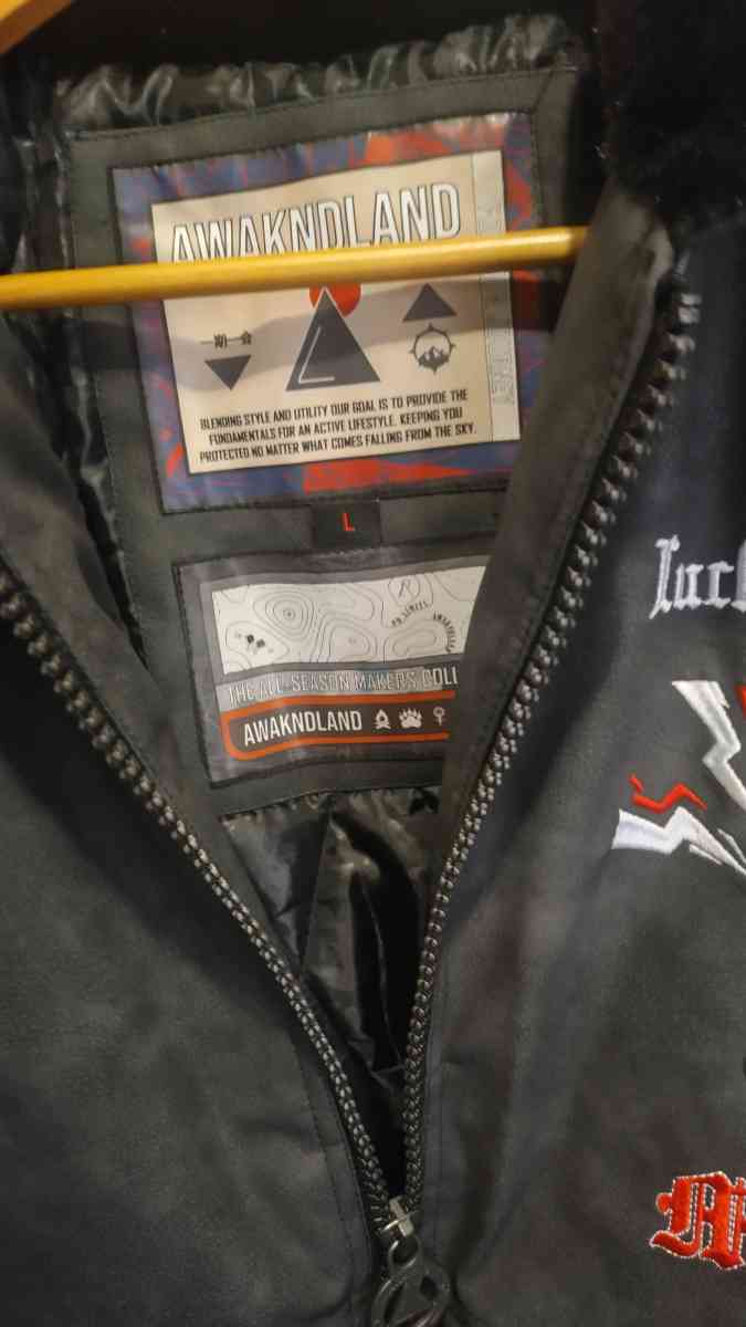 leather jacket Large size