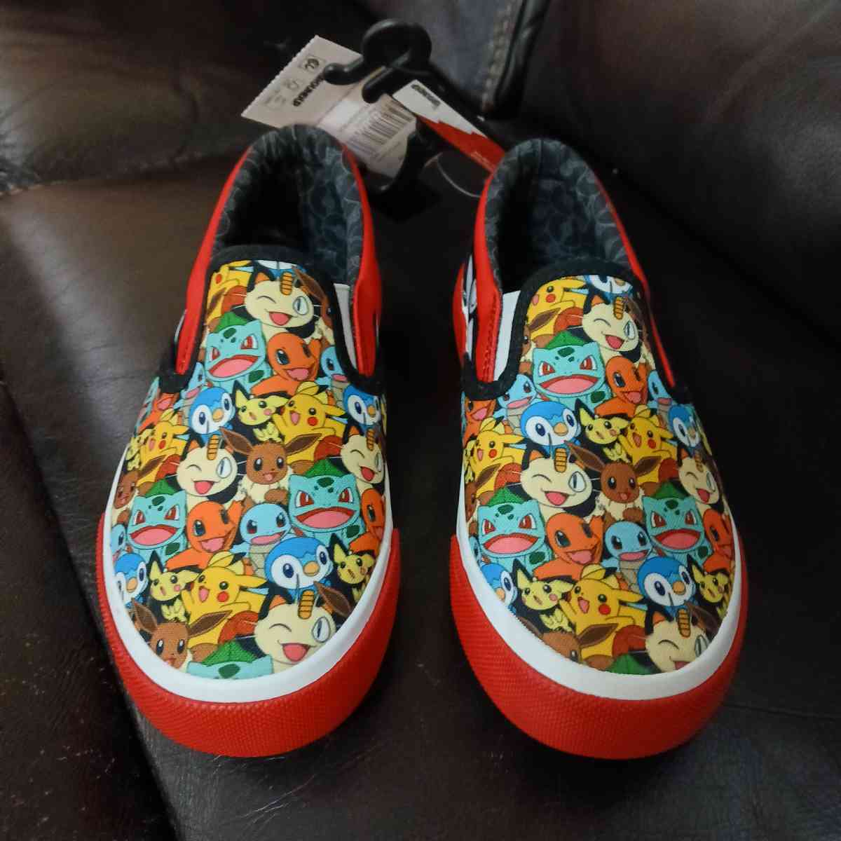 Pokemon slip on shoes youth size 1