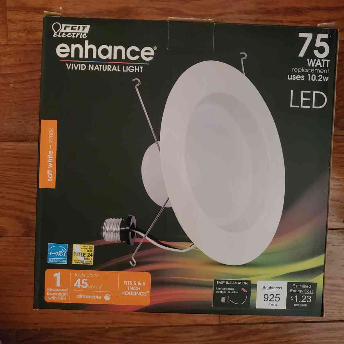 2 Pack Of 75 Watt Soft White Replacement Flush Recessed Ceil