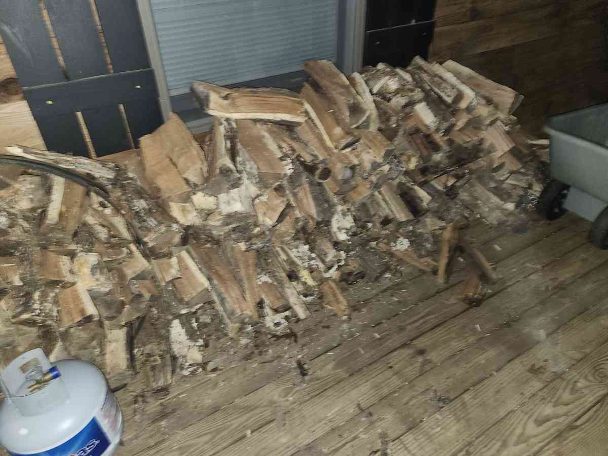 Bundles Of Firewood about 15 pieces a bundle