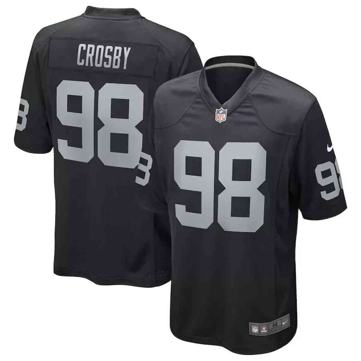 Maxx Crosby Las Vegas Raiders jersey XL or Large Stitched