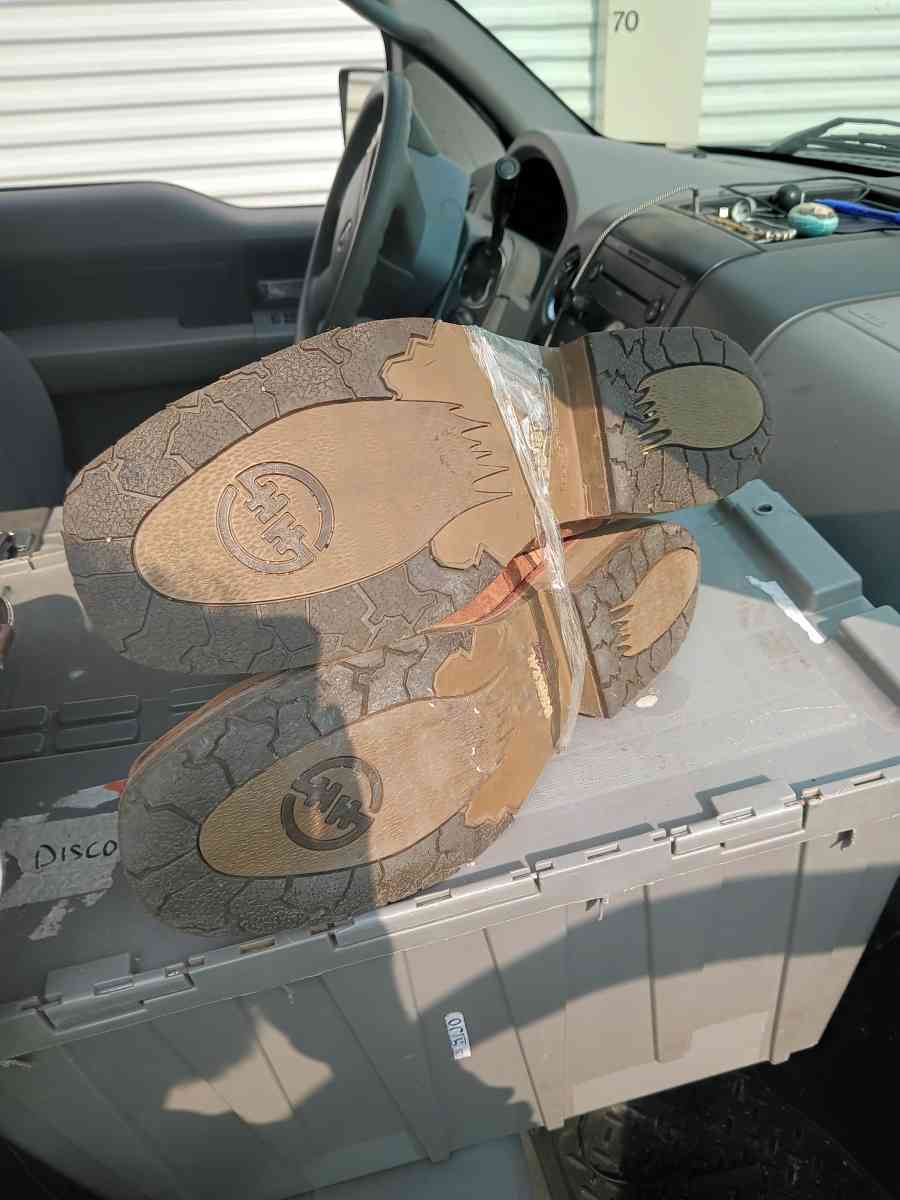 double H square steel toe work boots