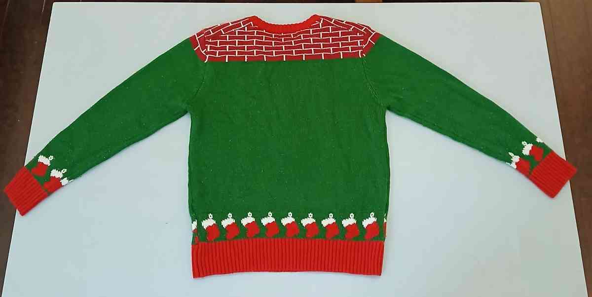 Vintage Holiday Hype Christmas Ugly Sweater for Women Size S