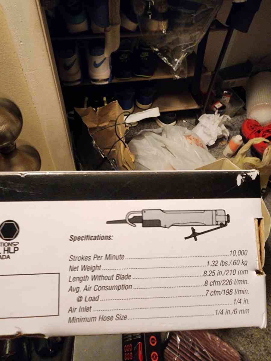 ingersoll rand Ir 429 air reciprocating saw