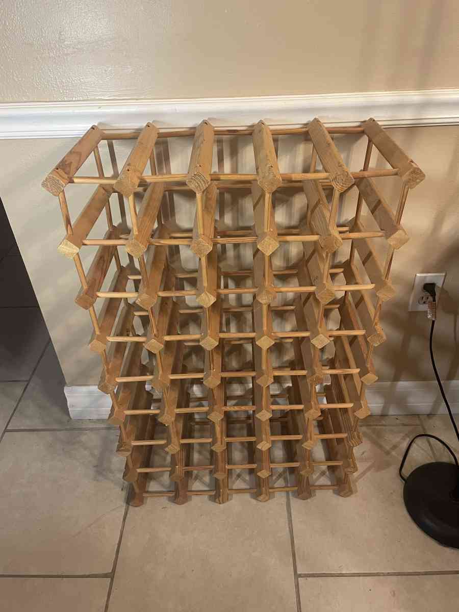 Wooden Wine Rack