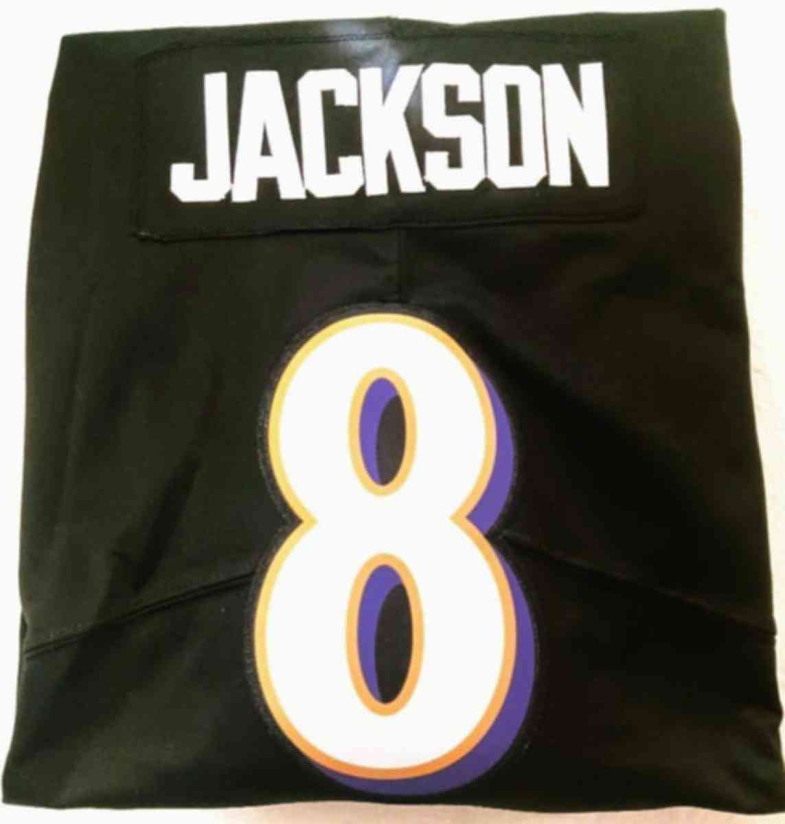 L JACKSON Ravens jersey XL or Large stitches