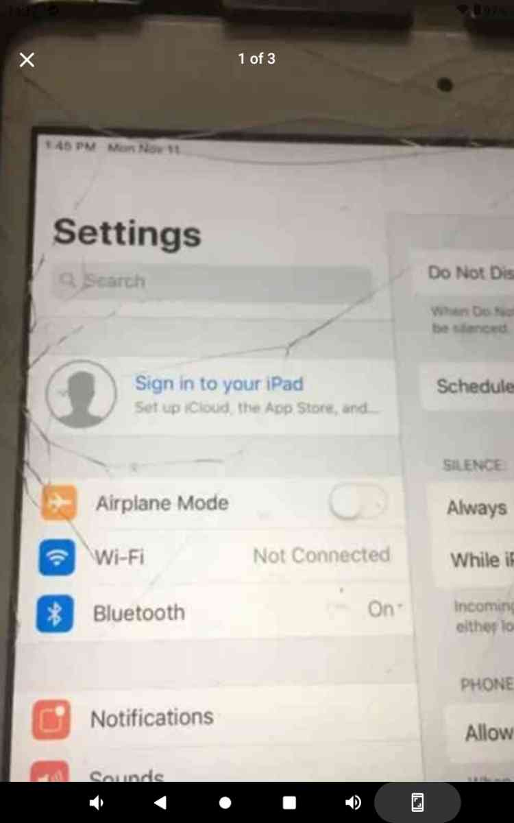 Apple iPad mini 2 generation unlocked and wipe data