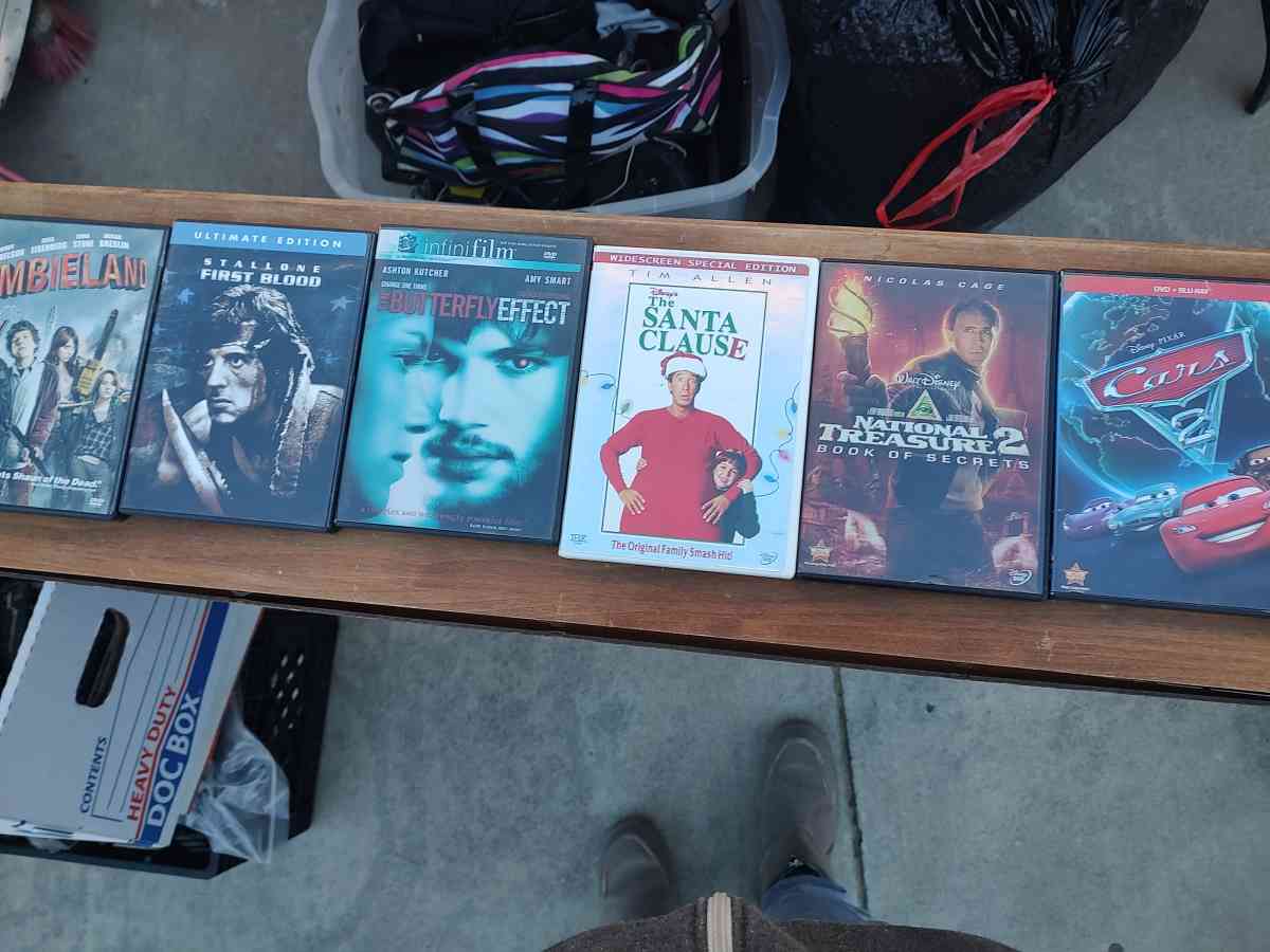 lots of great DVD movies