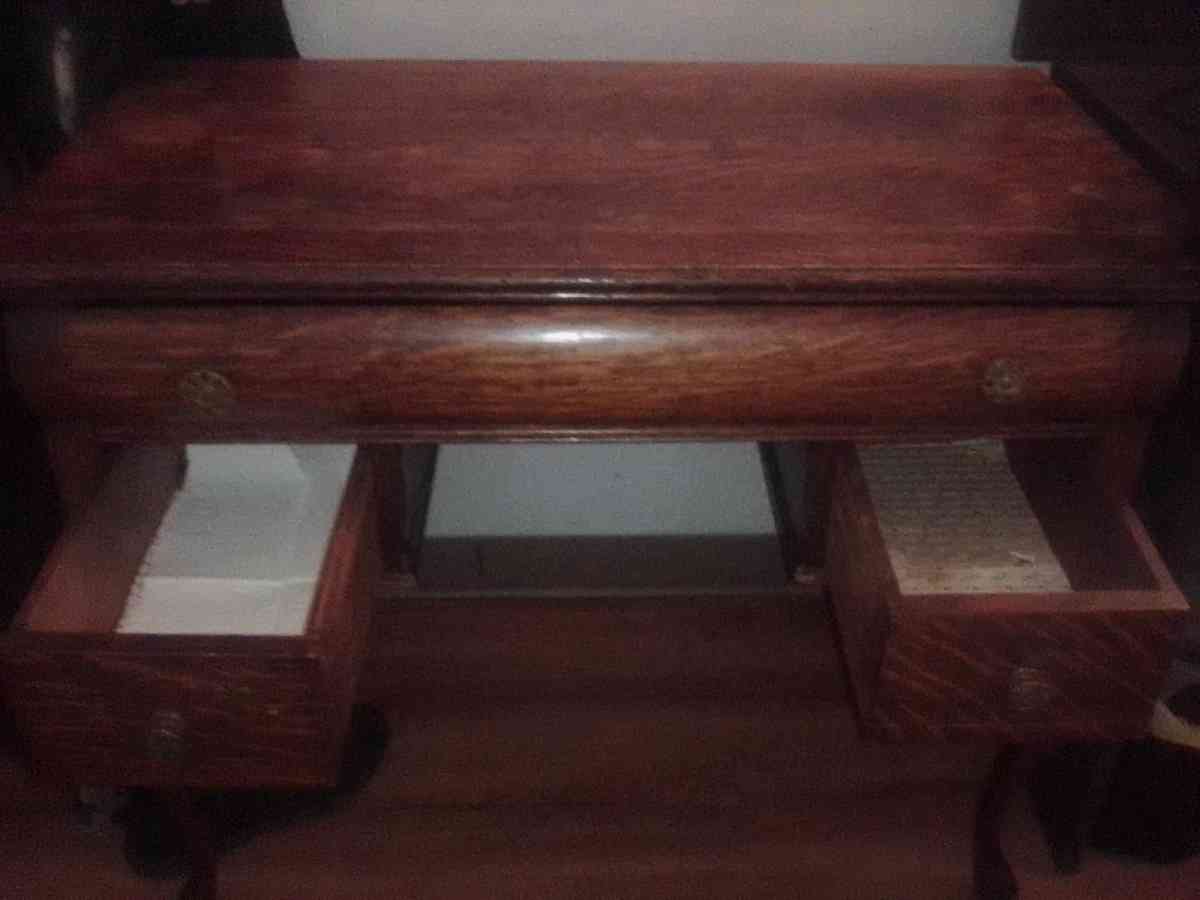 antique wooden office desk