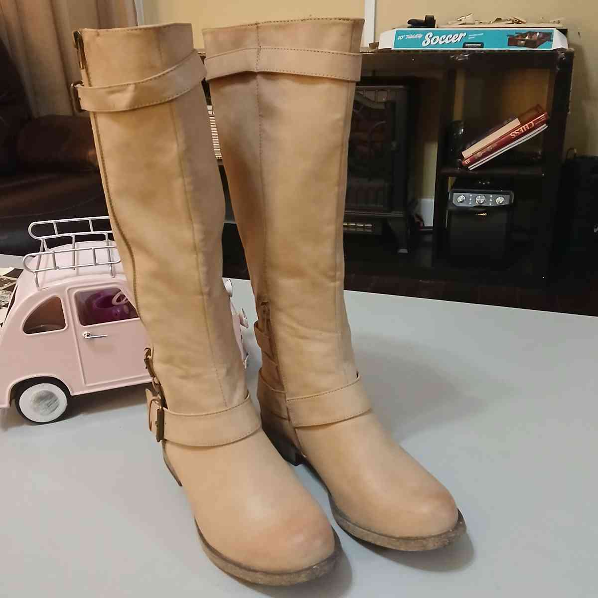 JustFab Tall Boots for women size 10