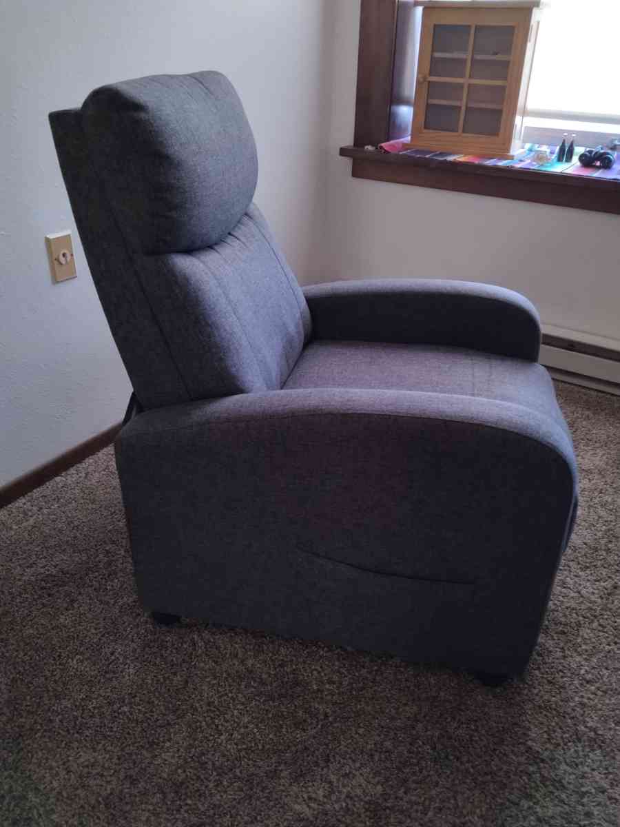 Gray Recliner