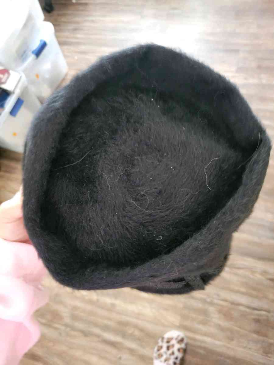 vintage fur hat