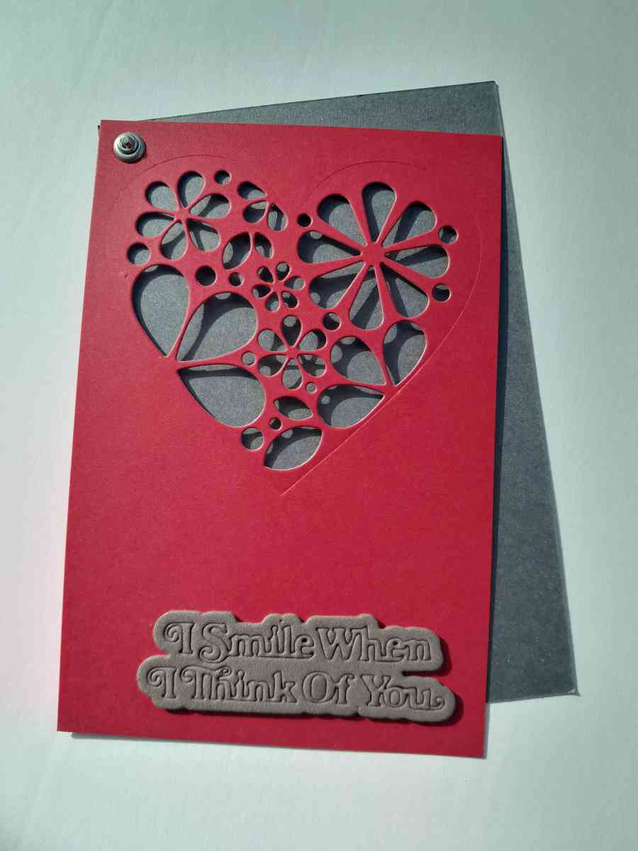 Homemade greeting cards for love