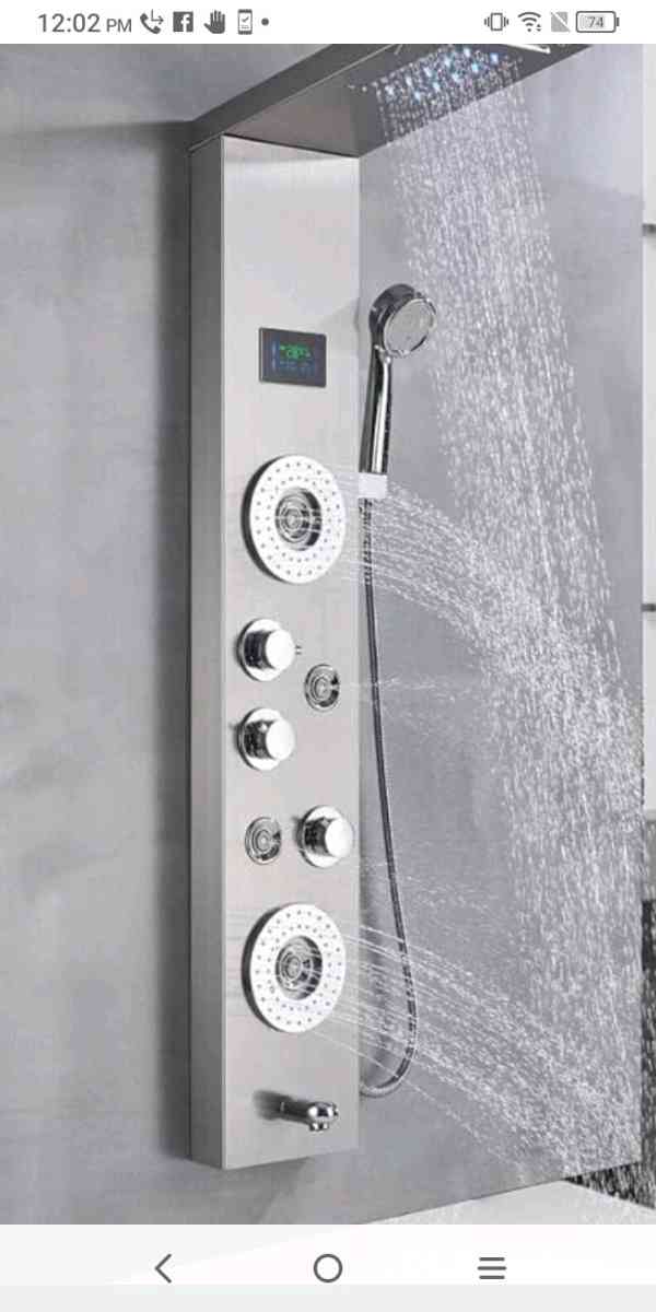 shower panel tower