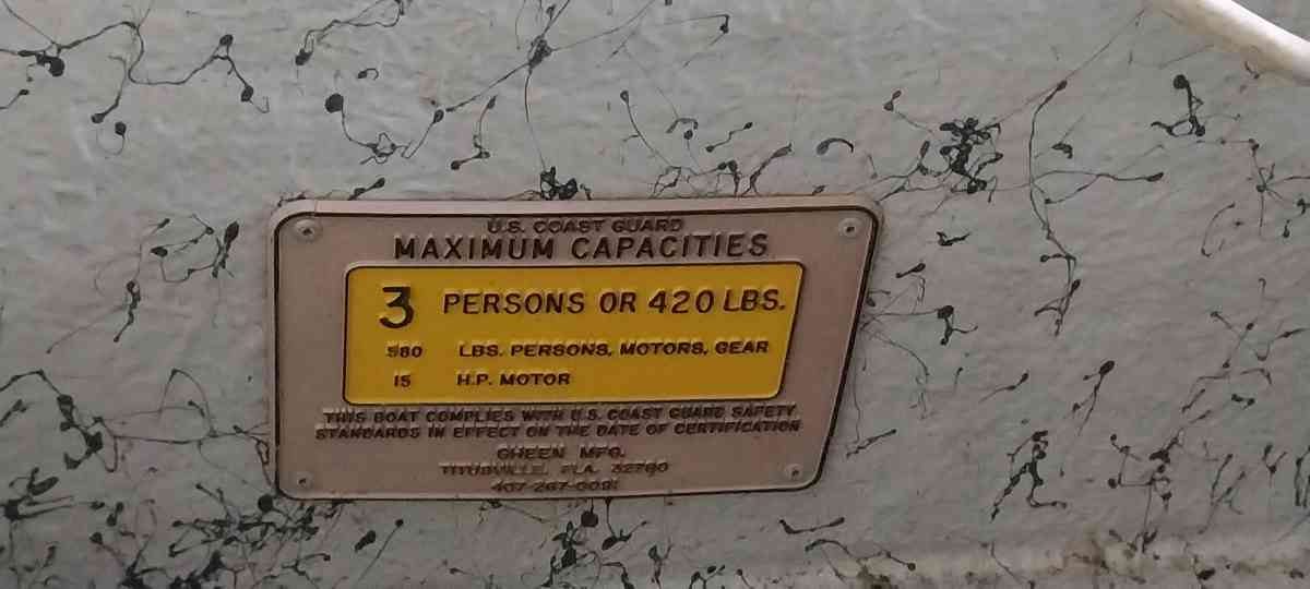 97 Gheen boat rated for 15h motor with trailer