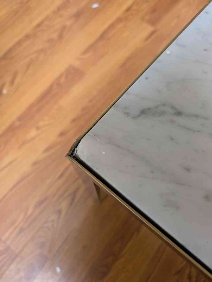 Italian Marble Top Coffee Table