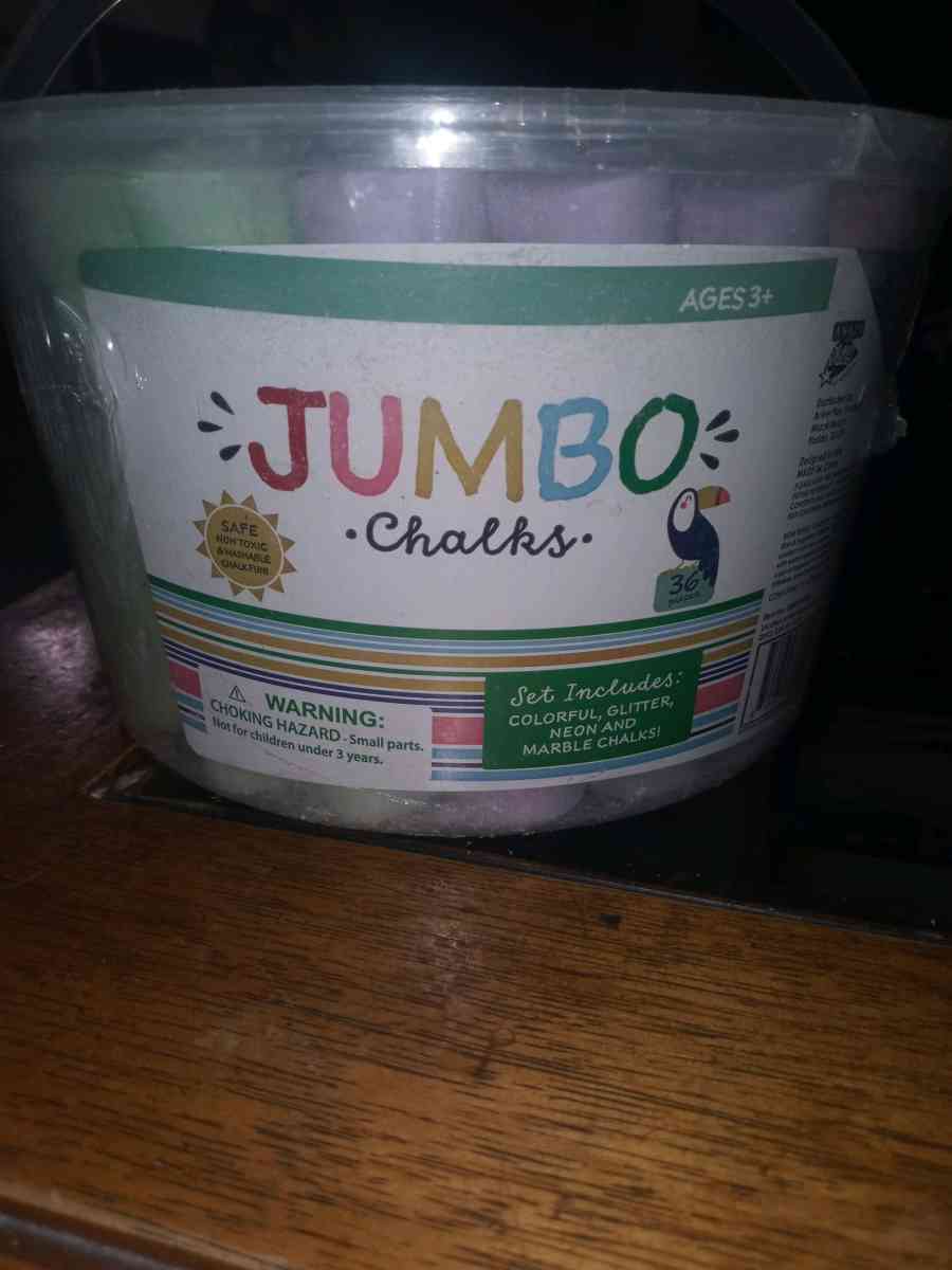 Jumbo Chalks for children