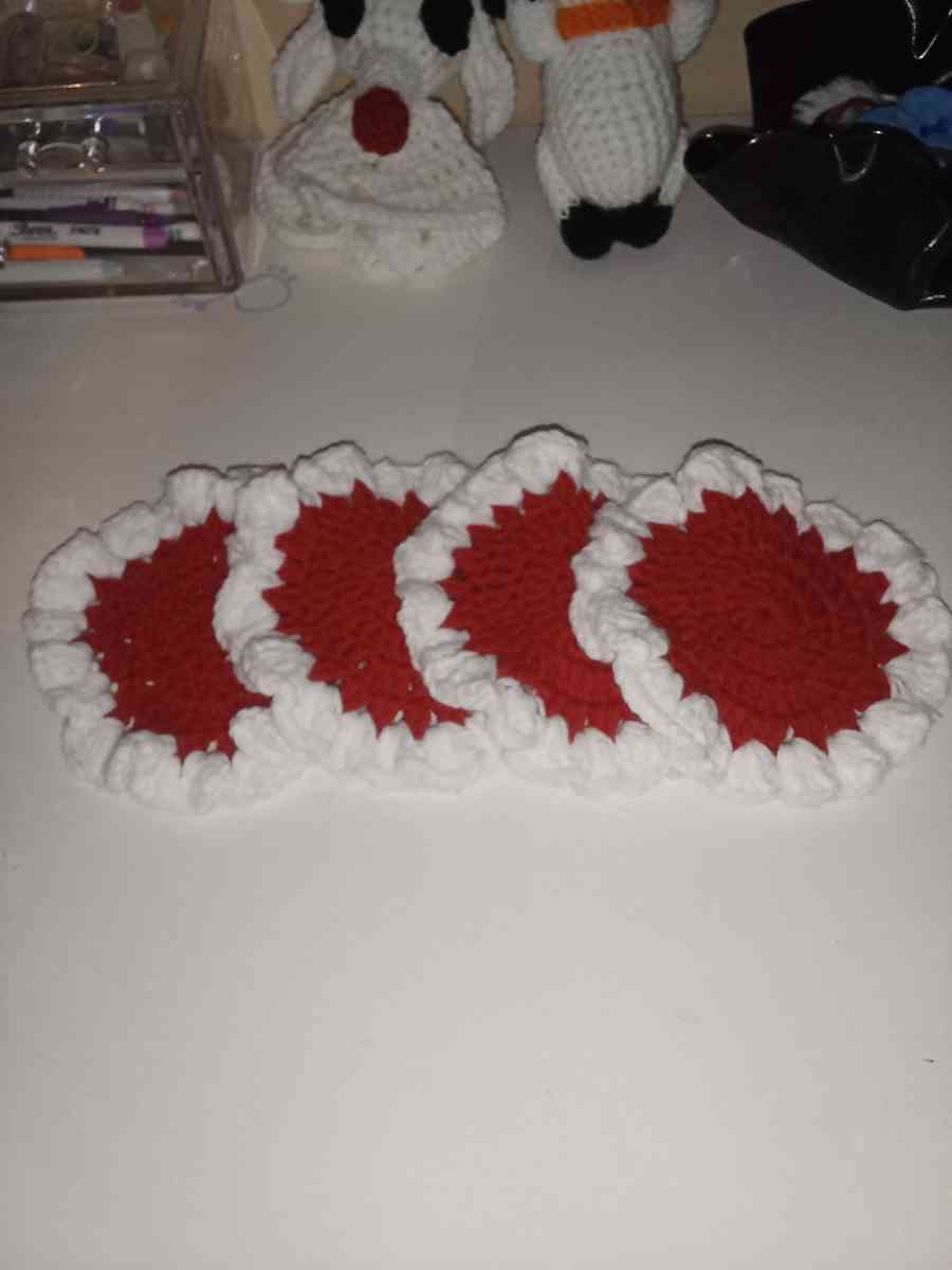 set of four coasters