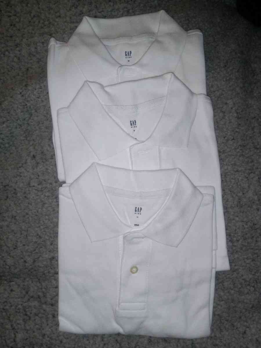 Gap kids white polo