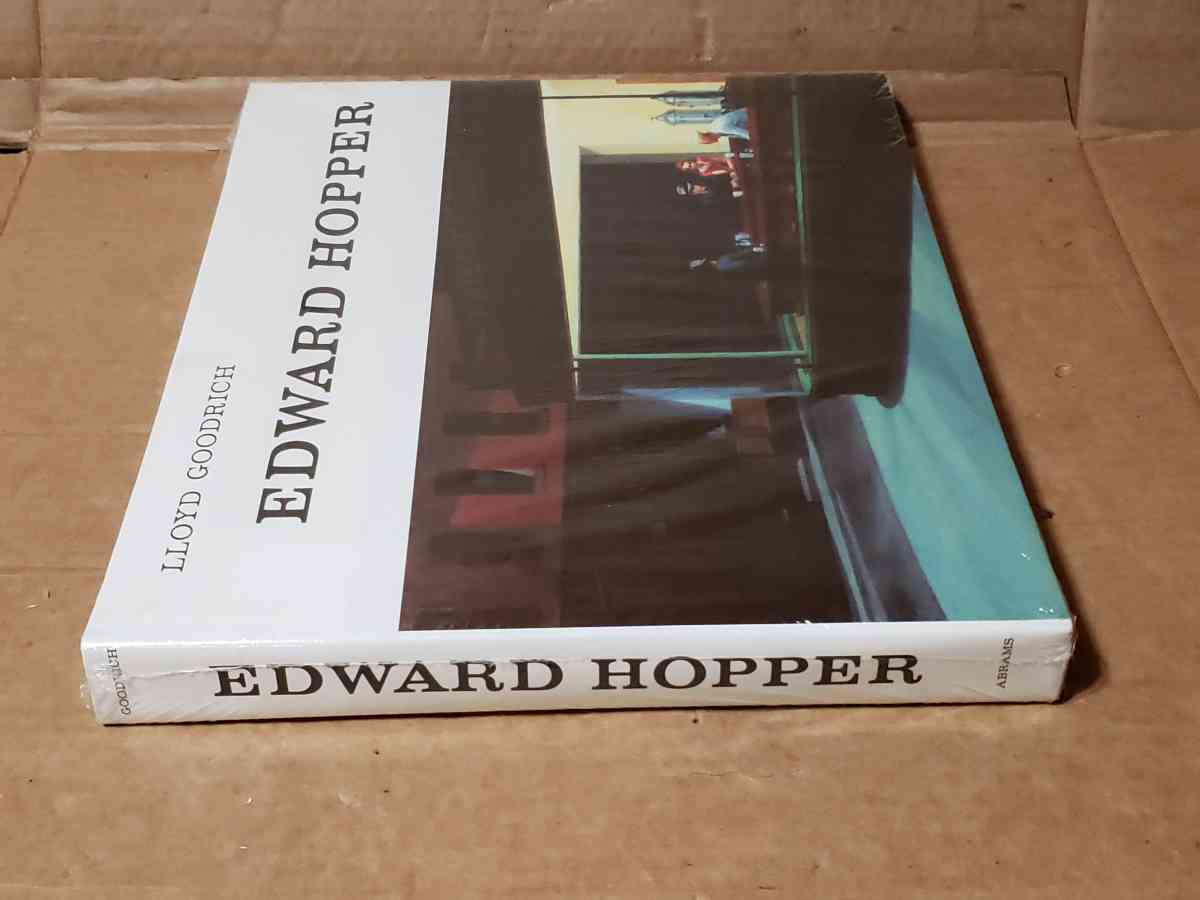 Edward Hopper Lloyd Goodrich Hardcover Art Book Abrams NEW