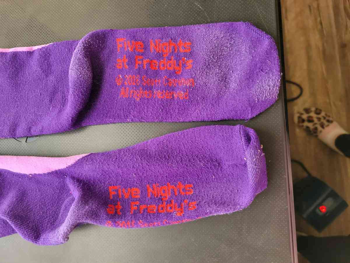 five nights of teddies character socks