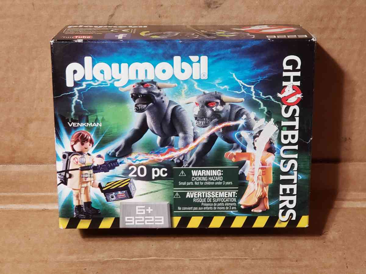 PLAYMOBIL Ghostbusters Terror Dogs 9223 Venkman 20 PC NEW