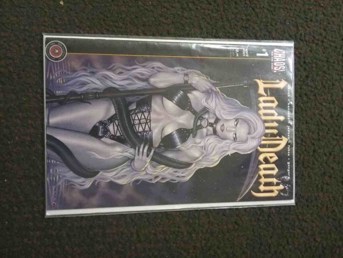 6 New Lady Death Comics