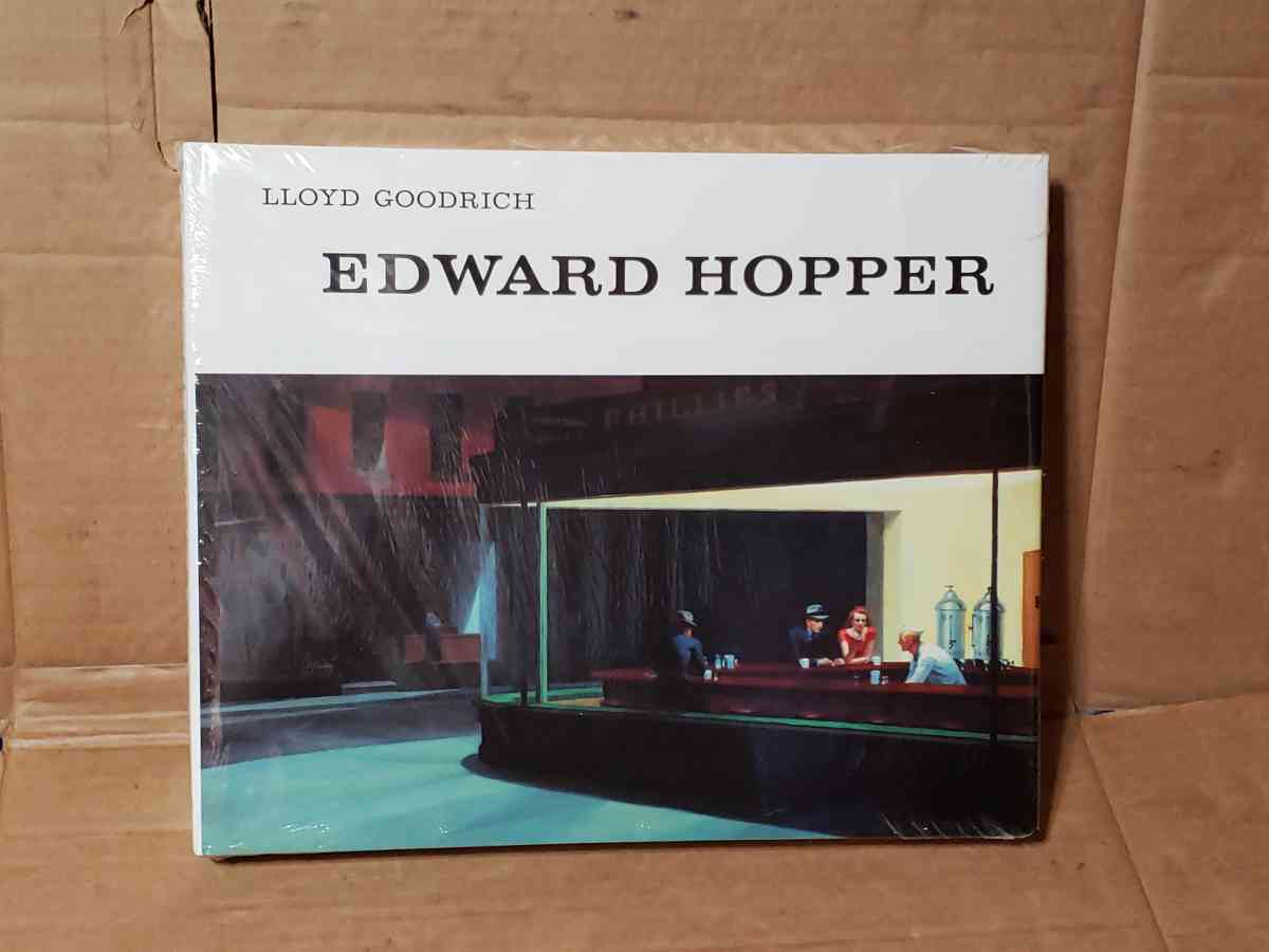 Edward Hopper Lloyd Goodrich Hardcover Art Book Abrams NEW