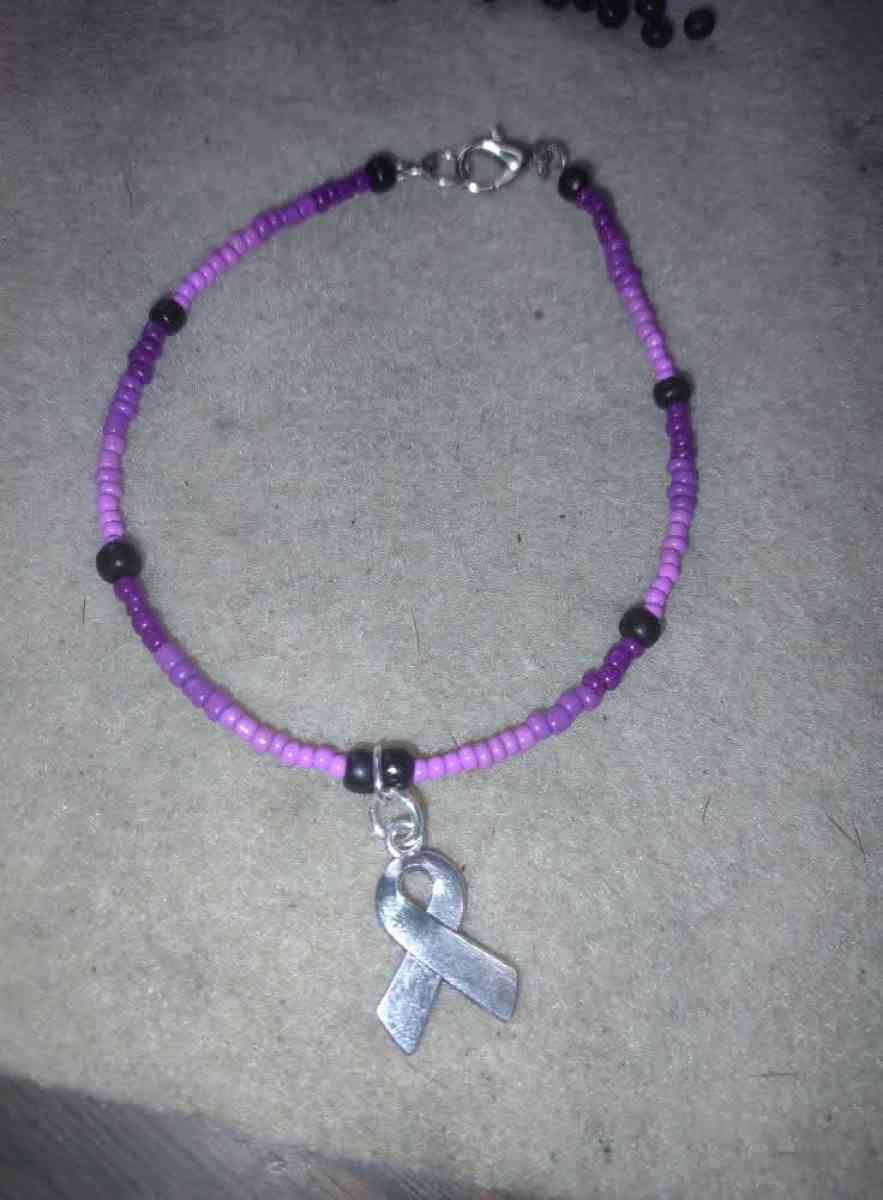 domestic violence and animal abuse anklet
