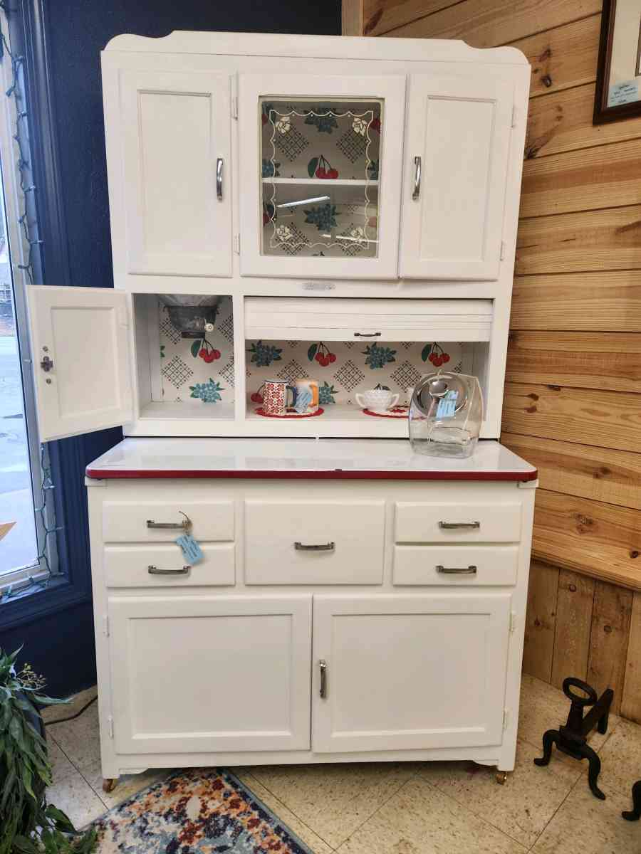 Antique Hoosier Cabinet Refinished