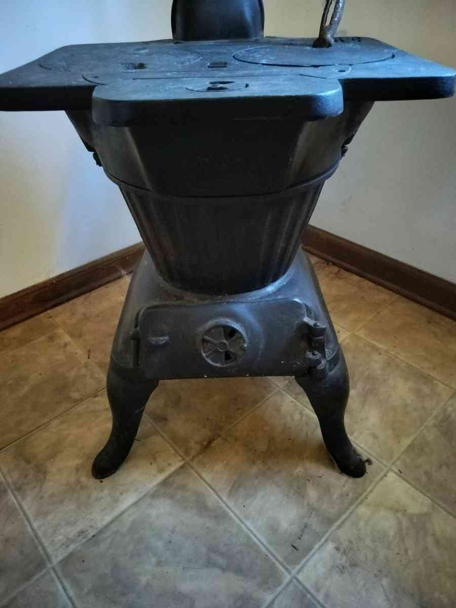 vintage cast iron wood burning Stove