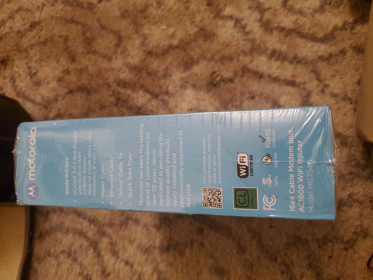 Motorola Modem Router Combo