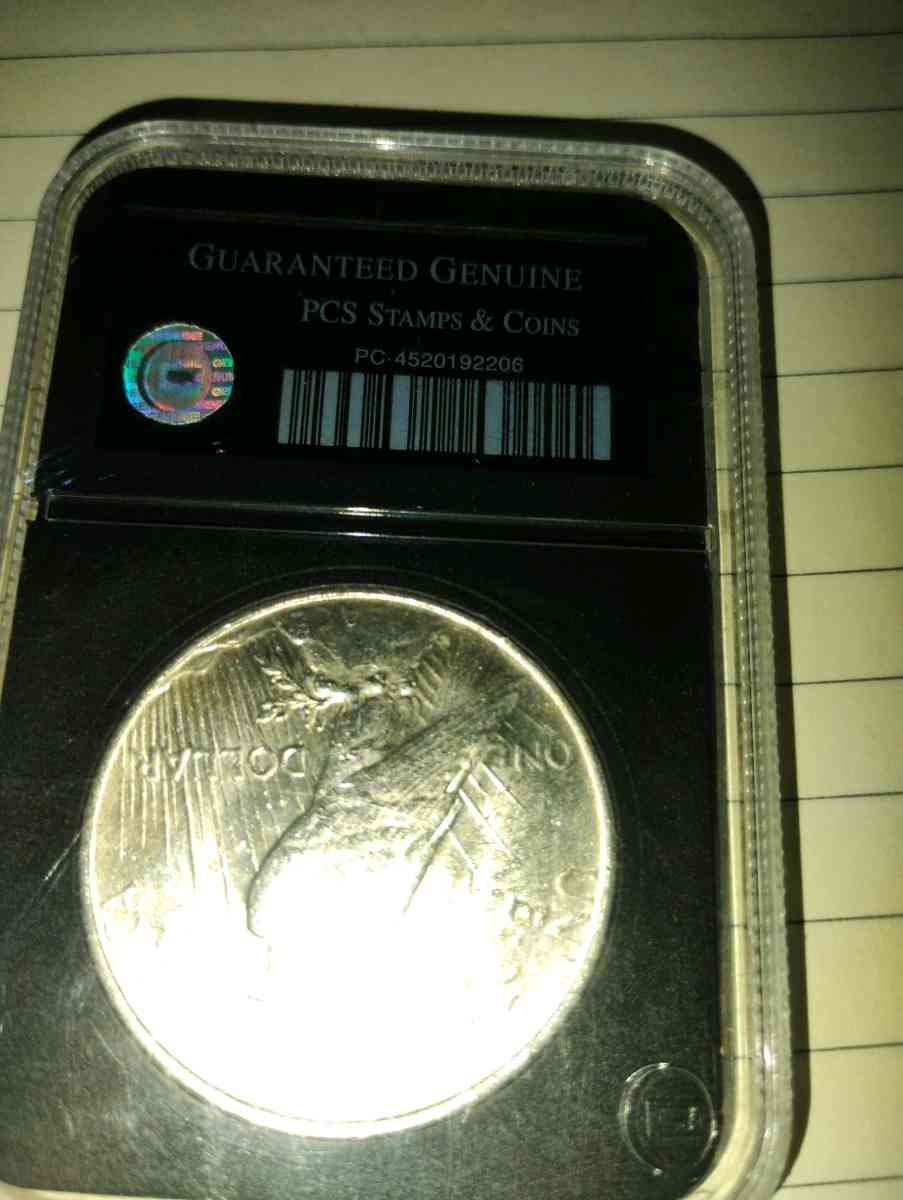 1922 peace silver dollar uncirculated