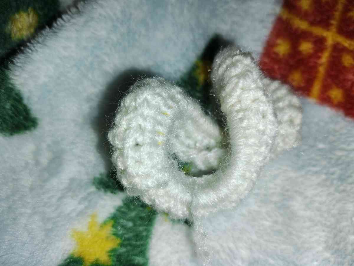 Crochet hair tie