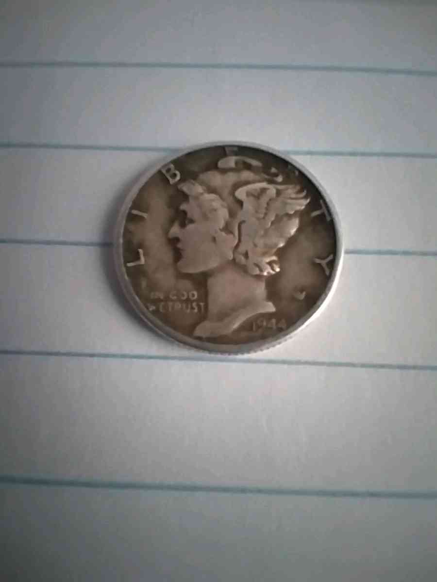 1944 Mercury dime