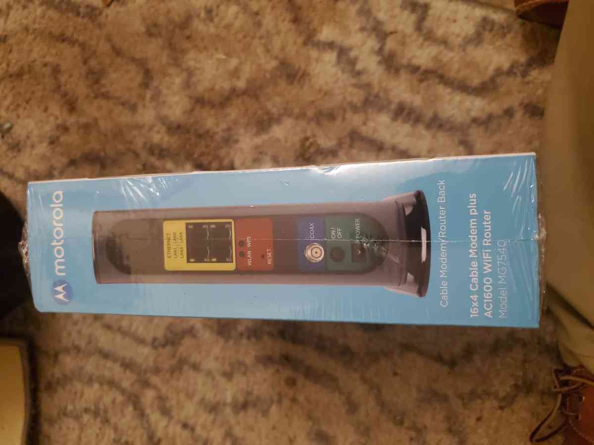 Motorola Modem Router Combo