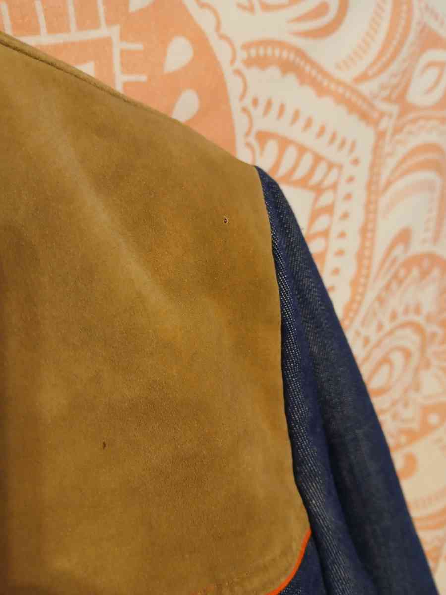 1970s Mens Vintage Ski Levis XL Denim Snap Button Jean