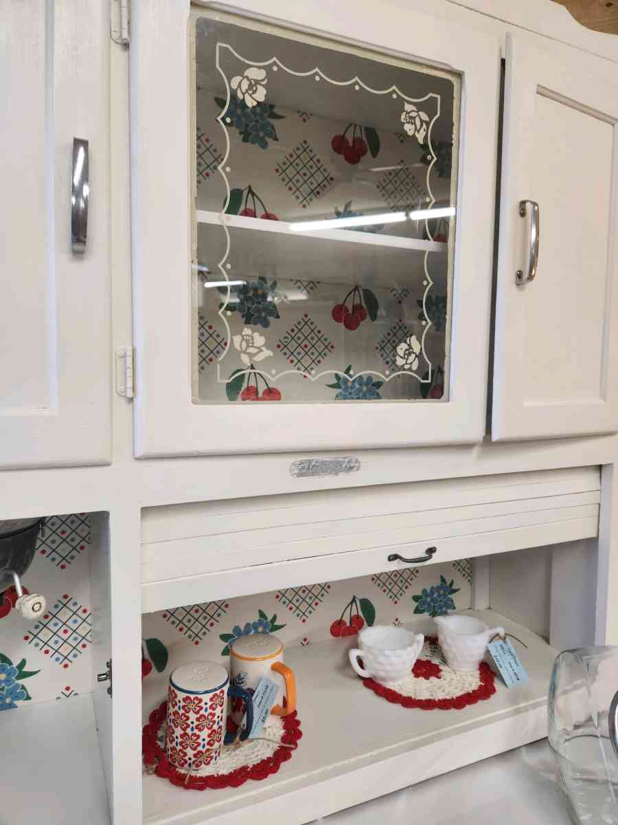 Antique Hoosier Cabinet Refinished