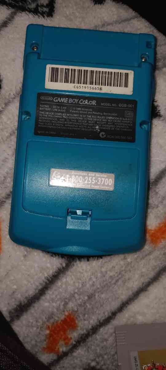 Teal game boy color