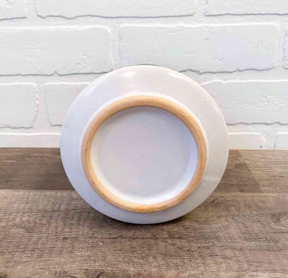 Vintage Kitchen Utensil Holder 70s Retro Kitchen Brown Ivory